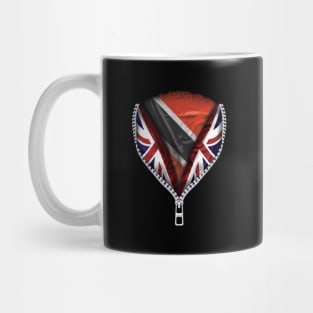 Trinidadian And Tobagoan Flag  Trinidad And Tobago Flag zipped British Flag - Gift for Trinidadian And Tobagoan From Trinidad And Tobago Mug